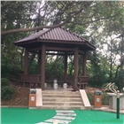 供應(yīng)南京木塑花箱、塑木涼亭、塑木花架