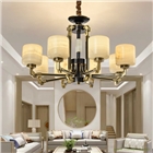 玉石燈?全銅玉石燈具?中式青玉玉石燈 歐式玉石吊燈